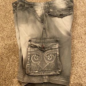 Men’s Affliction Cargo Shorts 34